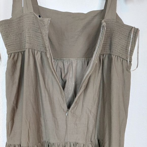 JASON WU Embroidered Tiered Maxi Dress Size XL - Picture 6 of 10